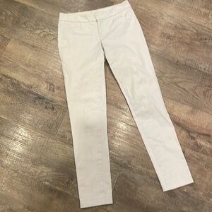 Ecru Women's Skinny Pants in White